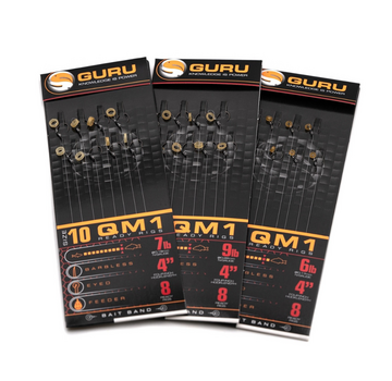 GURU QM1 Bait Bands Rig 4" (8stuks)