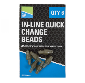 PRESTON In-Line Quick Change Beads (6stuks)