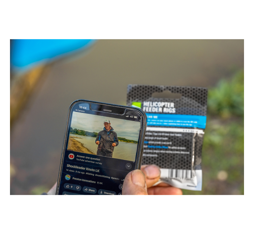 Helicopter Feeder Rigs (3stuks)