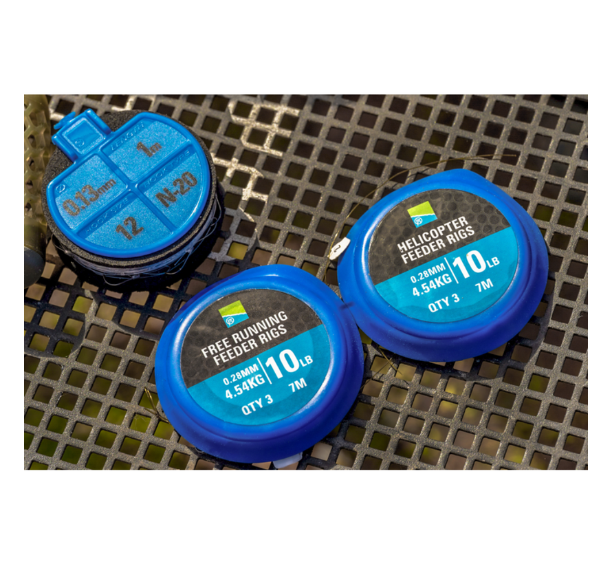 Helicopter Feeder Rigs (3stuks)