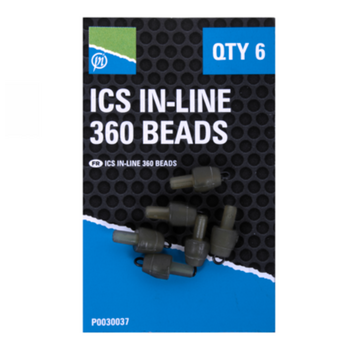 PRESTON ICS In-Line 360 Beads (6stuks)