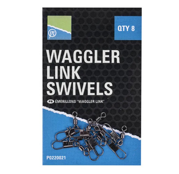 PRESTON Waggler Link Swivels (8stuks)