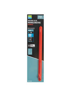 PRESTON Natural N-20 Mag Store Rig 15cm (8stuks)