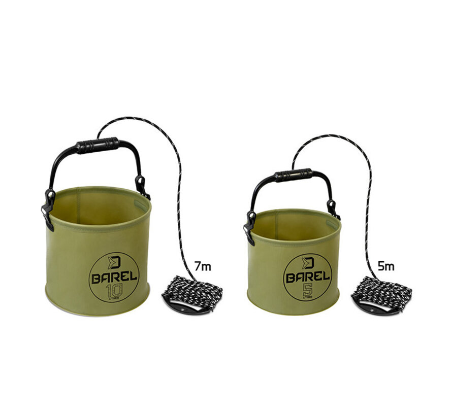 Inklapbare Water Emmer Met Touw