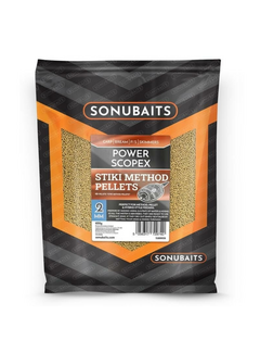 SONUBAITS Method Pellet Stiki Power Scopex 2mm (650gr)