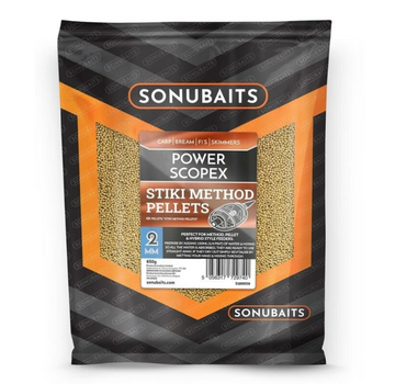 SONUBAITS Method Pellet Stiki Power Scopex 2mm (650gr)