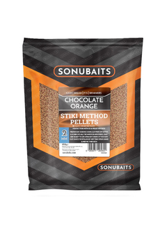 SONU BAITS Method Pellets Stiki Chcolate Orange 2mm (650gr)