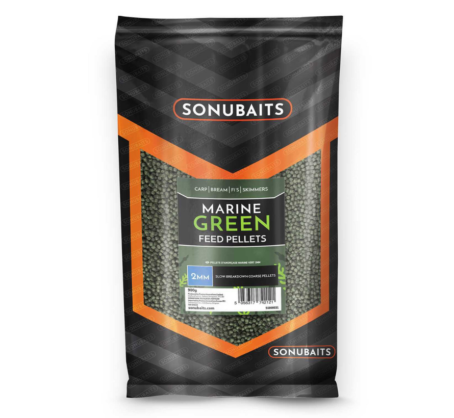 Marine Green Feed Pellets (900gr)