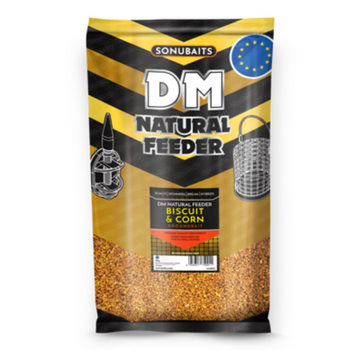 SONUBAITS DM Natural Feeder Biscuit & Corn (1kg)