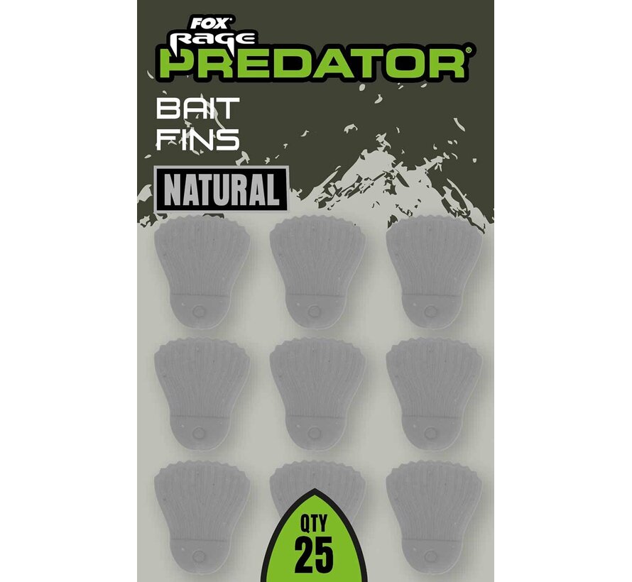 Bait Fins Natural (25stuks)