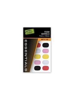 FOX Foam Barrels Mixed Colour (10stuks)