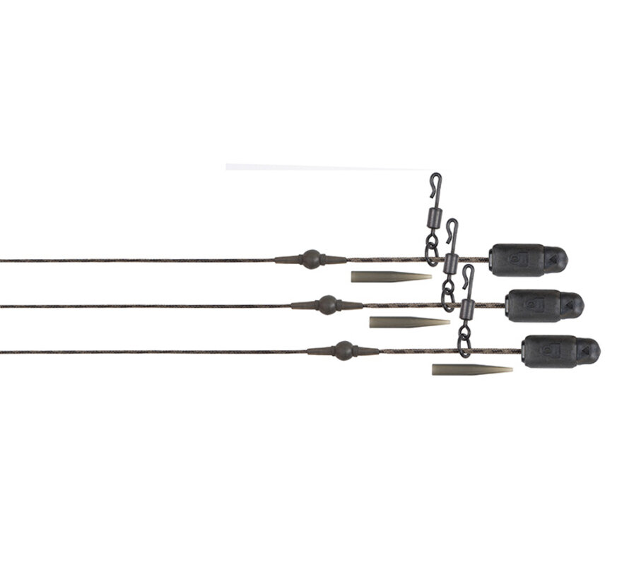 Submerge Camo Heli-Clip Rigs (3stuks)