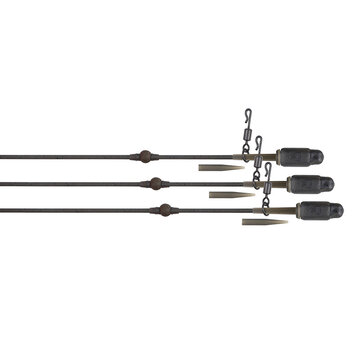 FOX Tuff Tungsten Tubing Heli-Clip Rigs (3stuks)
