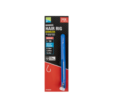 PRESTON MCM-B Bayonet Hair Rigs (4"/10cm)