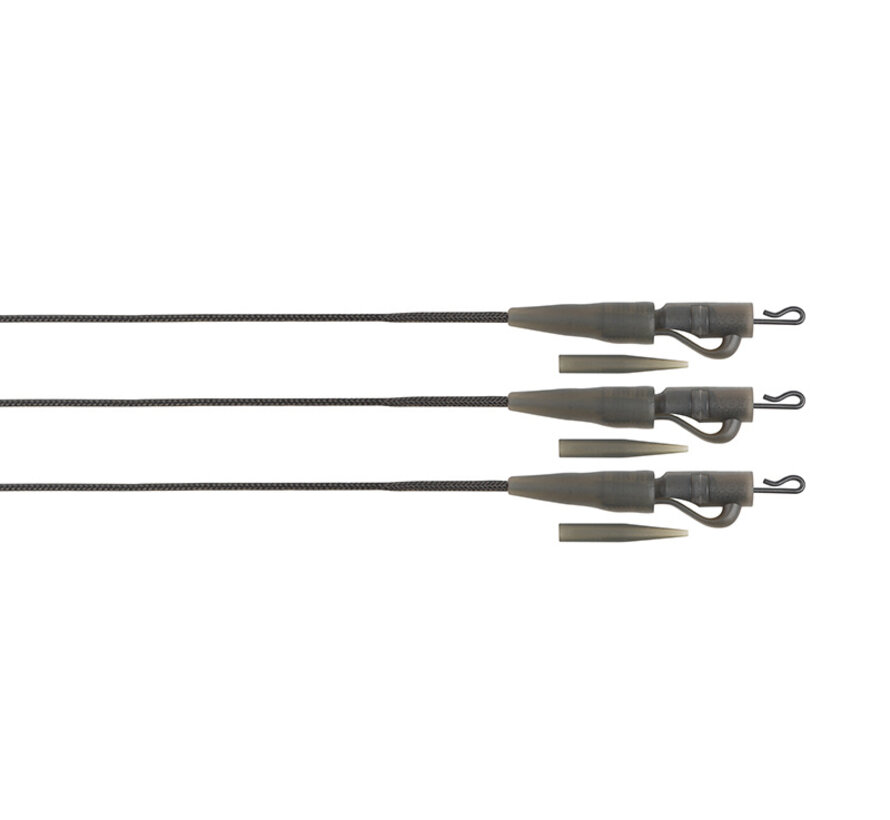 Naturals Leadcore Lead Clip Leaders 50lb (3stuks)