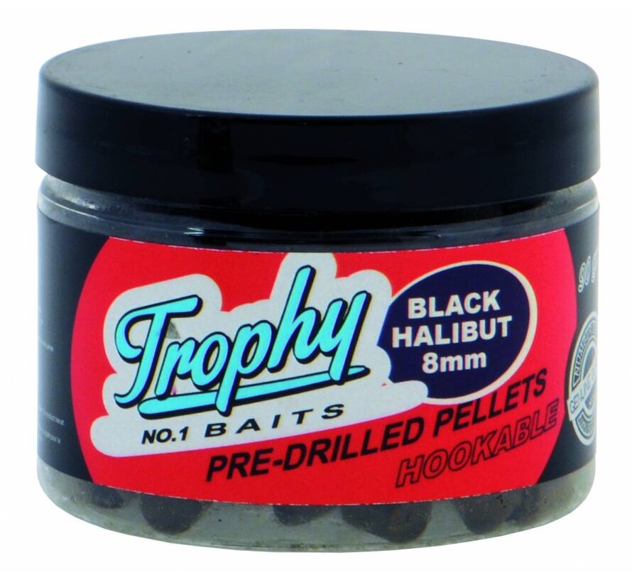 Pre-Drilled Halibut Pellets