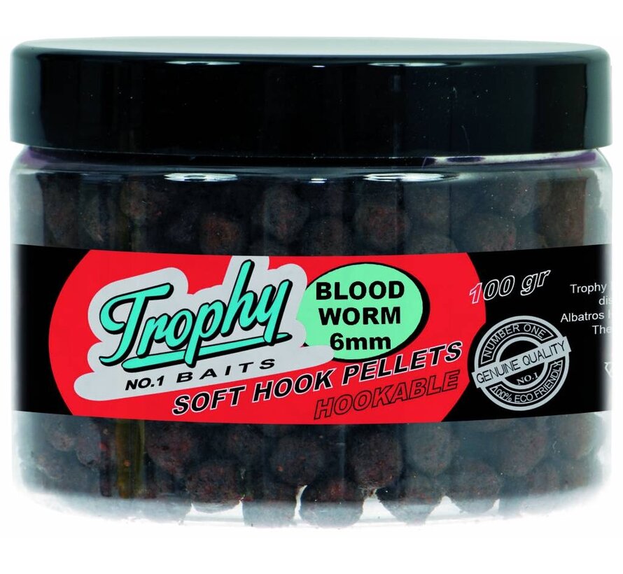 Soft Hook Pellets Bloodworm
