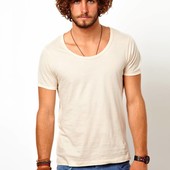 Scotch&Soda T-shirt met gebonden hals