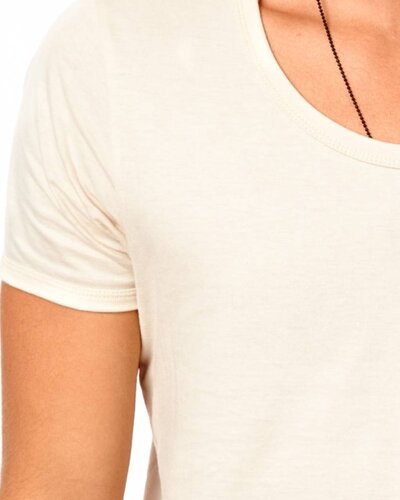 Scotch&Soda T-shirt met gebonden hals