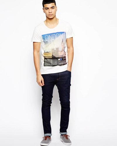 T-shirt met London print