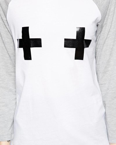 Baseball Top met kruis