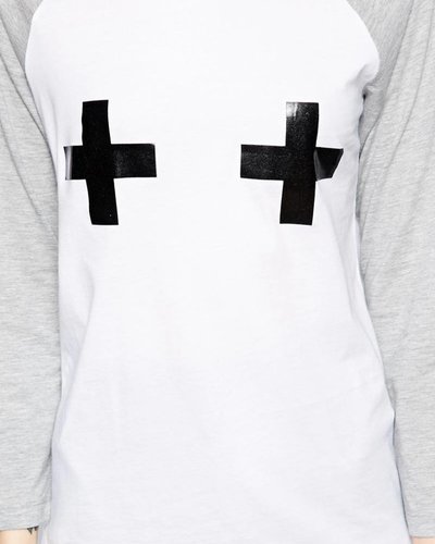 Baseball Top with cross