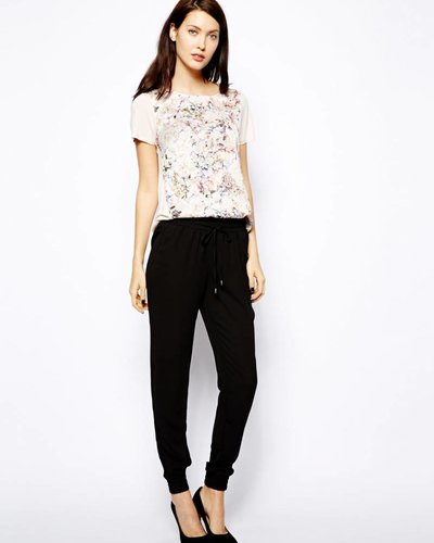 T-shirt with flower print