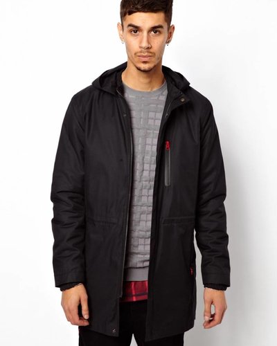 Parka met capuchon