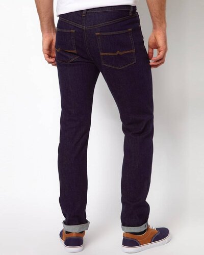 Indigo skinny jeans