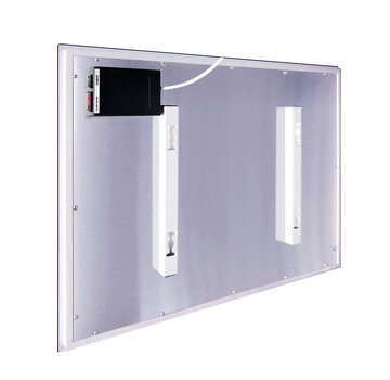 Quality Heating Miroir chauffant infrarouge avec éclairage LED 60 x 120 cm 700Watt
