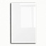 Quality Heating QH-GD Panneau infrarouge en verre série blanche 450, 580 ou 700Watt