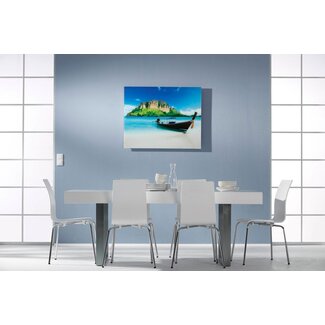 Ecosun Panneau infrarouge en verre imprimé Ecosun 350 ou 600 Watt