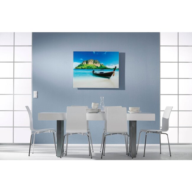 Ecosun Ecosun eigen bedrukte glazen infrarood paneel 350 of 600 Watt