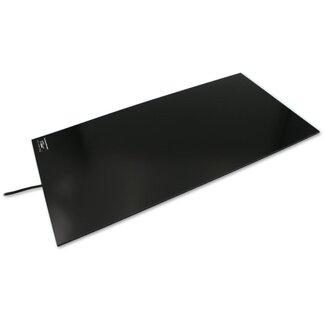 Chauffage de bureau infrarouge plaque en fibre autocollante 150Watt avec variateur d'intensité