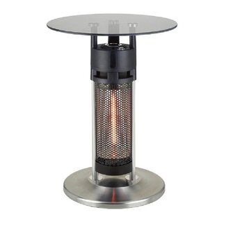 Chauffage de terrasse infrarouge en verre modèle bas 1200Watt