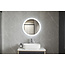 Bella Mirror Miroir rond 60 cm sans cadre, éclairage LED encastré et anti-condensation