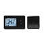 Quality Heating QH Thermostat programmable de base avec récepteur en saillie noir