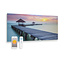 Quality Heating Panneau infrarouge en verre imprimé avec wifi et commande à distance 119x59 700Watt