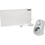Série QH-BV Panneau infrarouge fixe à visser 30 x 60 cm - 135Watt y compris gradateur