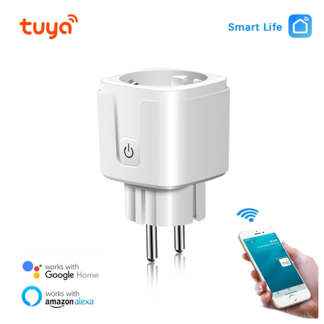 Quality Heating Compteur de consommation de prises intelligentes Wifi avec fonction de temporisation