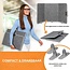 Quality Heating Panneau infrarouge mobile pliable avec 3 niveaux de chaleur - 210 watts