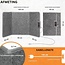 Quality Heating Panneau infrarouge mobile pliable avec 3 niveaux de chaleur - 210 watts