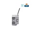 Quality Heating Thermostat noir WiFi QH-Basic avec récepteur encastré