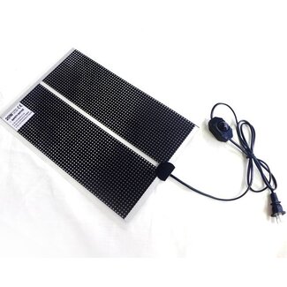 Quality Heating Tapis chauffant QH 14x15cm avec variateur et interrupteur marche/arrêt