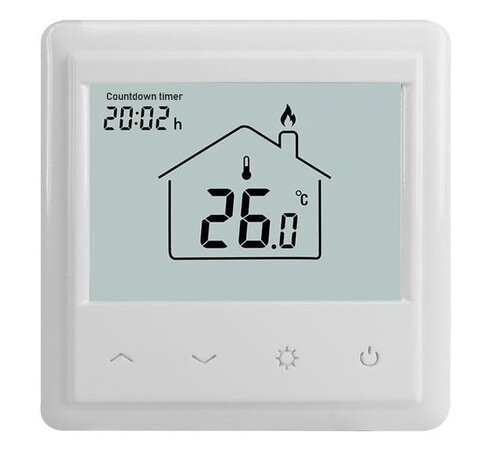 Minuterie et thermostat intégrés - compte à rebours