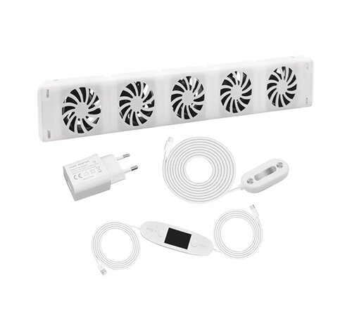 Quality Heating QH Turbo Booster radiator fan single set