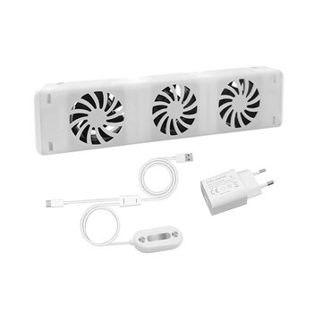 Quality Heating QH Booster radiator fan single set