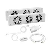 Quality Heating Kit duo de ventilateurs de radiateur QH Booster