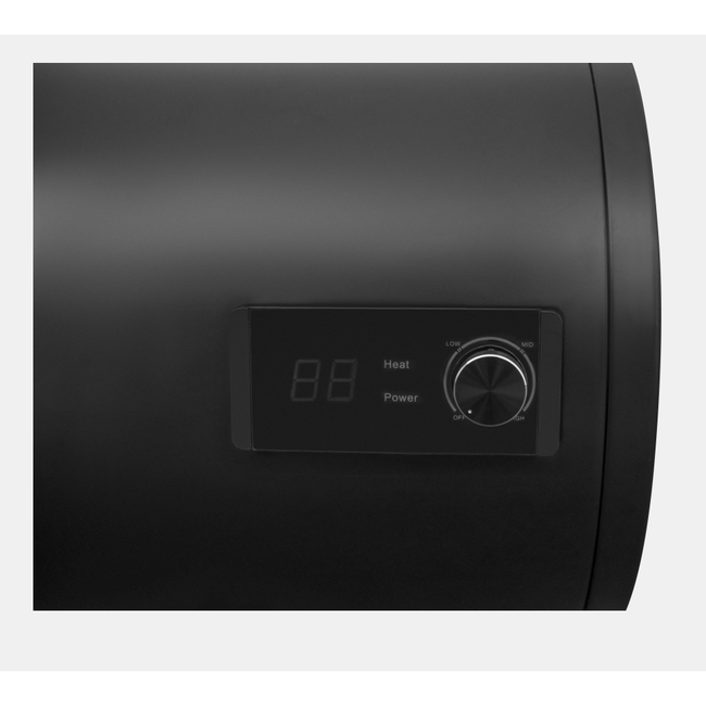 Quality Heating Chaudière électrique double QH de 100 litres montée au sol avec commandes numériques