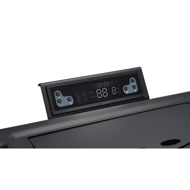 Quality Heating Poêle à granulés - 9,9 kW - pour 80-100 m2 - 5 niveaux - minuterie - CR9 - double porte